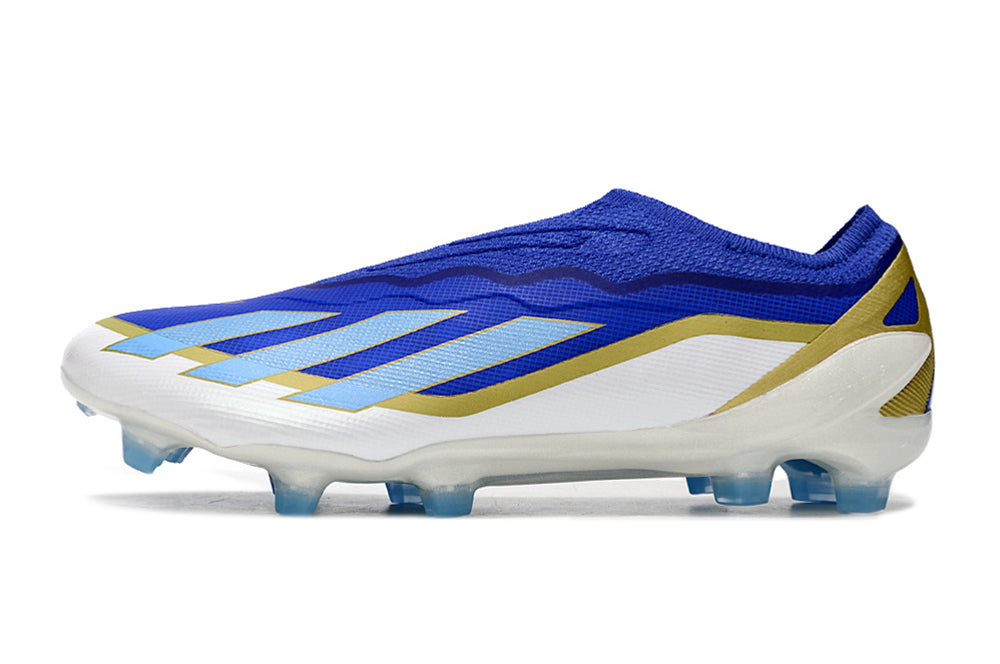 Blue and orders gold boots