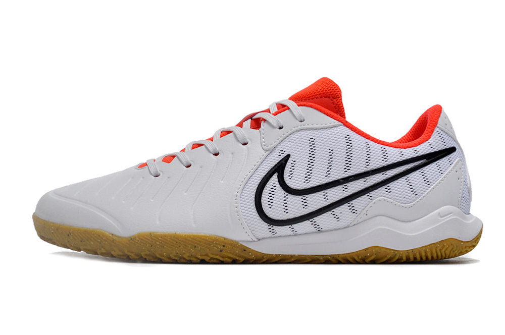 Nike Tiempo Legend 10 Academy IC White and Red Ready Pack Futsal Boo