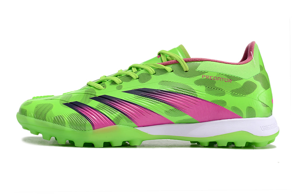 Adidas Predator Elite TF Green and Pink Society Football Boots Adidas Predator Elite TF Green and Pink Society Football Boots