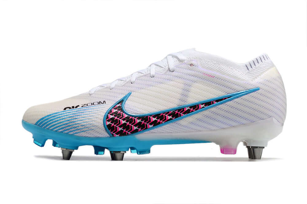 Chuteira Campo Nike Zoom Mercurial Vapor 15 Elite FG Rosa E