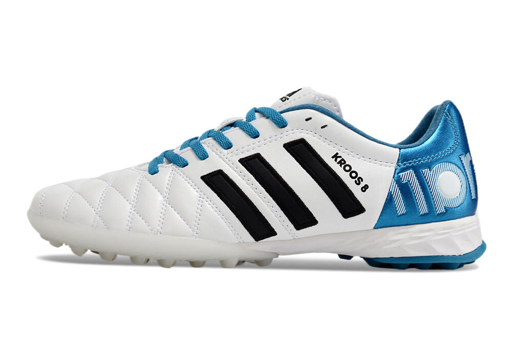 Adidas AdiPure 11 Pro TF Football Boots White and Blue Toni Kroos