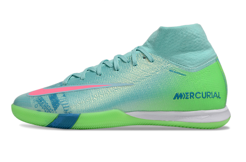 Chuteira Futsal Nike Air Zoom Mercurial Superfly 10 Elite IC Verde "Cosmic Speed"