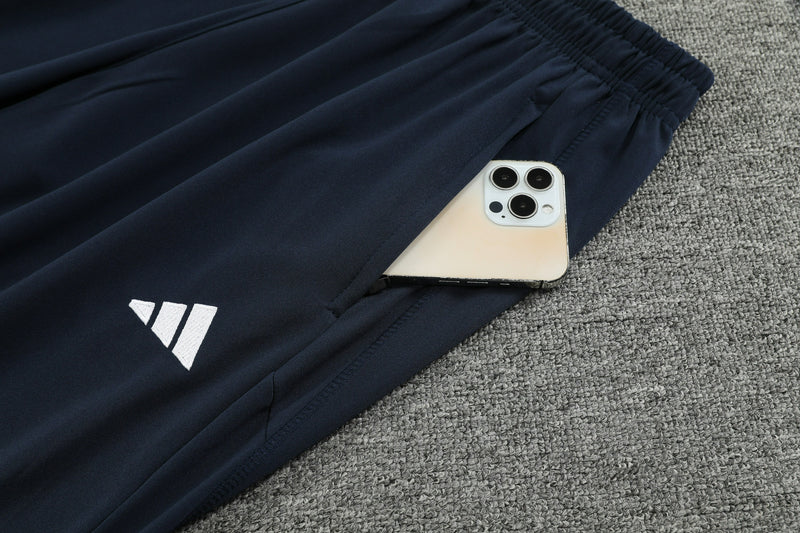 Adidas Training Cold Weather Set White, Blue and Yellow