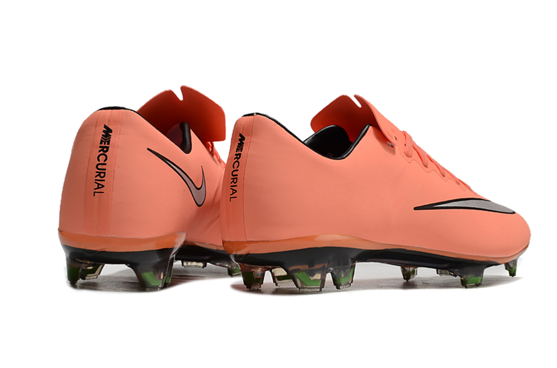 Chuteira Campo Nike Retrô Mercurial Vapor 10 FG Laranja