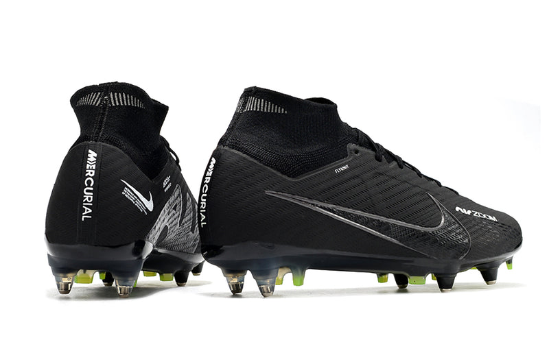 Botes de futbol Nike Air Zoom Mercurial Superfly 9 Elite negre amb punta d'alumini "Shadow Pack"