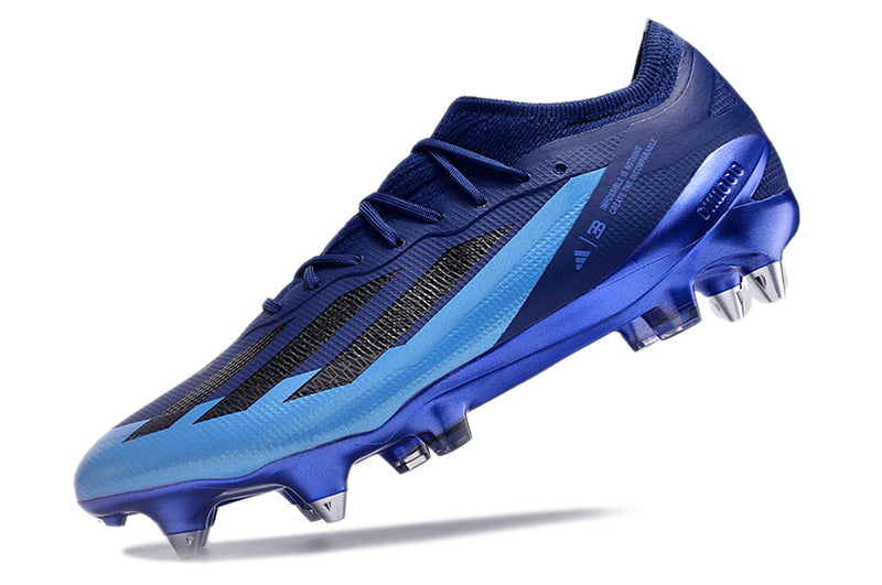 Bota de futbol Adidas X Crazyfast.1 Aluminum Toe Blau "Bugatti".