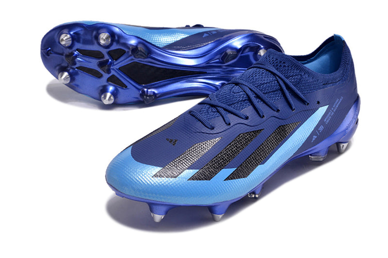 Bota de futbol Adidas X Crazyfast.1 Aluminum Toe Blau "Bugatti".