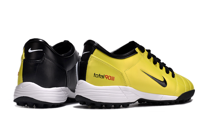 Chuteira Society Nike Total 90 TF Amarelo e Preto