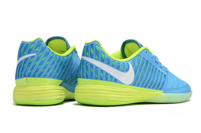 Nike Lunar Gato II IC Futsal Boot Blue and Green