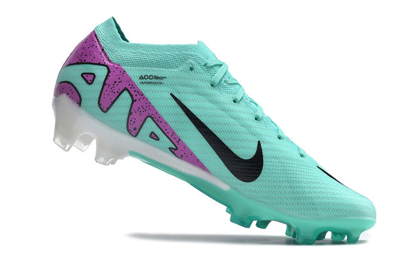 Nike Air Zoom Mercurial Vapor 15 Elite FG Green and Purple "Peak Ready Pack" Football Boots