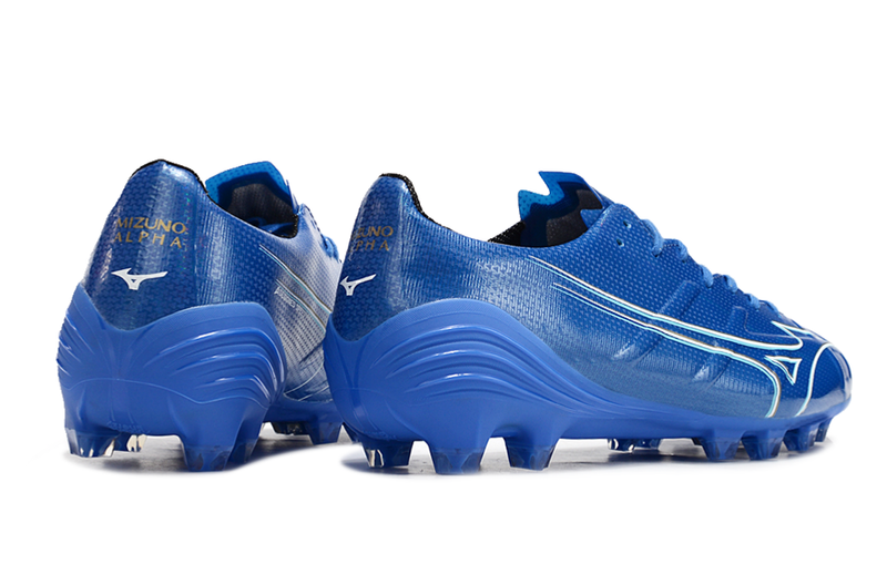 Bota de futbol Mizuno Alpha FG Campo blau "Mugen Pack" 