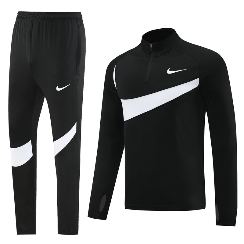 Nike Training Black and White Cold Weather Set