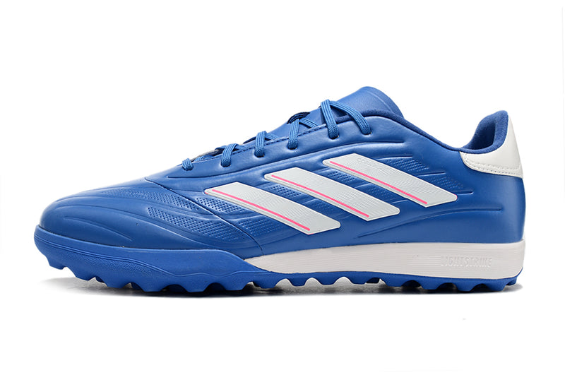 Botes de futbol Societat Adidas Copa Pure.1 TF Blau i Blanc "Marinerush Pack"