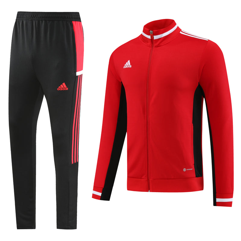 Adidas Sportswear Red and Black Cold Weather Set