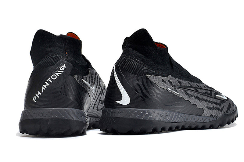 Chuteira Society Nike Phantom GX DF Elite TF Preta "Shadow Pack"