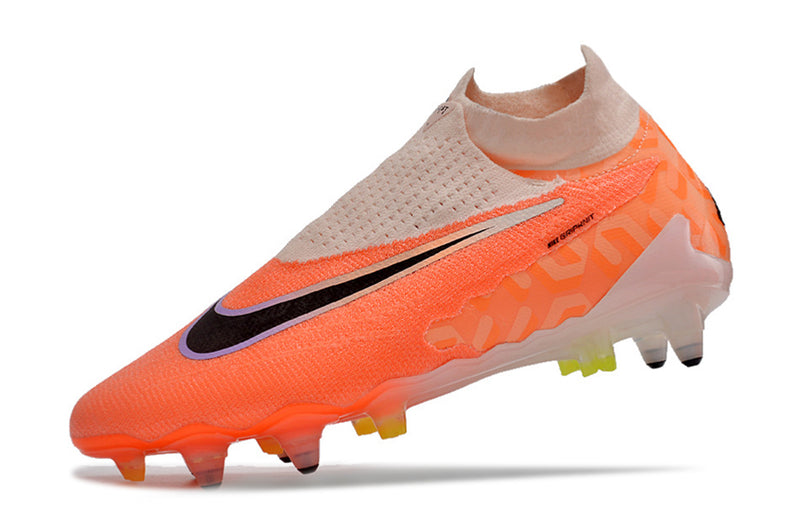 Chuteira Campo Nike Phantom GX DF Elite Ponta de Aluminio Laranja "United Pack"