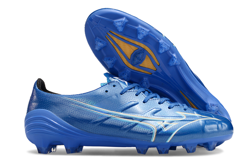 Bota de futbol Mizuno Alpha FG Campo blau "Mugen Pack" 