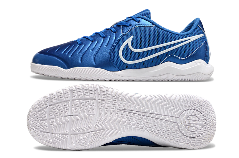 Nike Tiempo Legend 10 Academy IC Futsal Boot Blue and White "Mad Ambition Pack" 