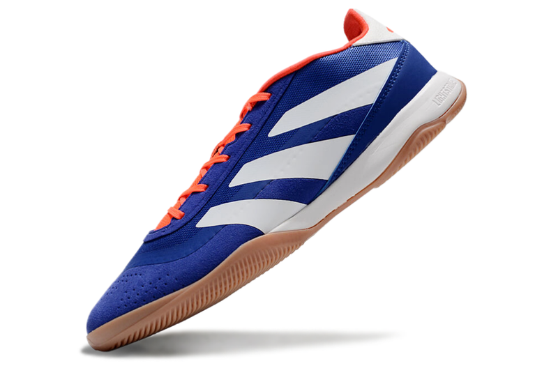 Chuteira Futsal Adidas Predator 24 Elite IC Azul e Branca "Advancement Pack"