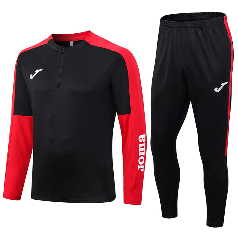 Joma Training Black and Red Cold Set 