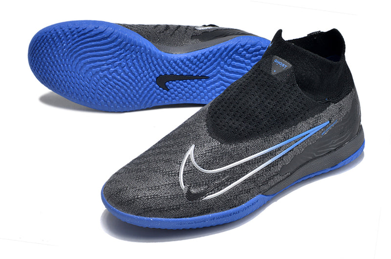 Nike Phantom GX DF Elite IC Futsal Boot Black and Blue "Shadow Pack"