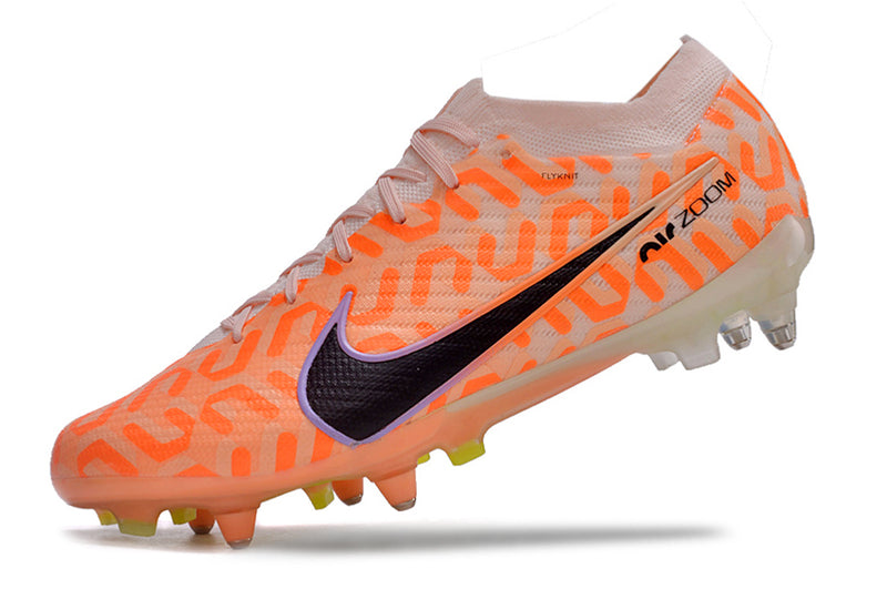 Bota de futbol Nike Air Zoom Mercurial Vapor 15 Elite taronja amb punta d'alumini "United Pack"