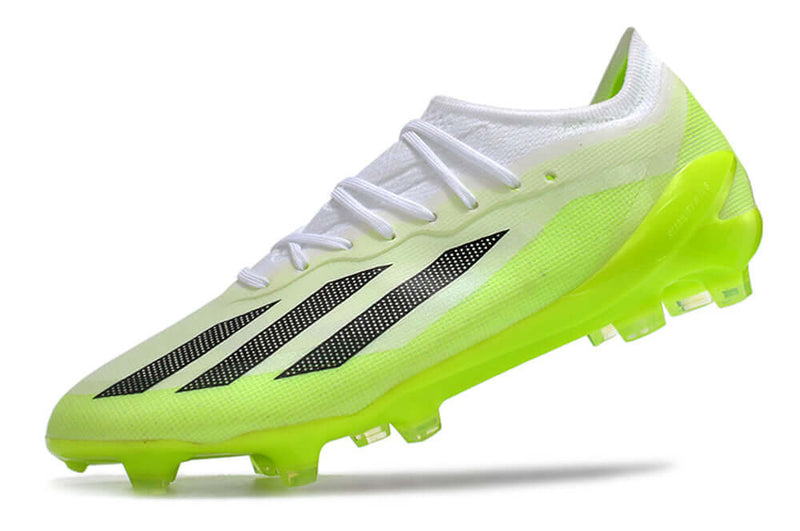 Bota de futbol Adidas CrazyFast.1 FG en blanc i verd "Crazyrush Pack"