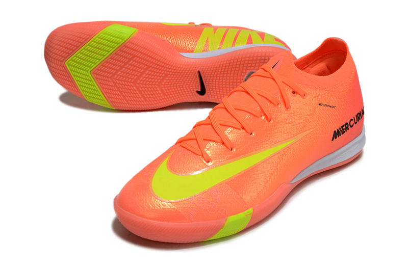 Chuteira Futsal Nike Air Zoom Mercurial Vapor 16 Elite IC Laranja "Cosmic Speed"