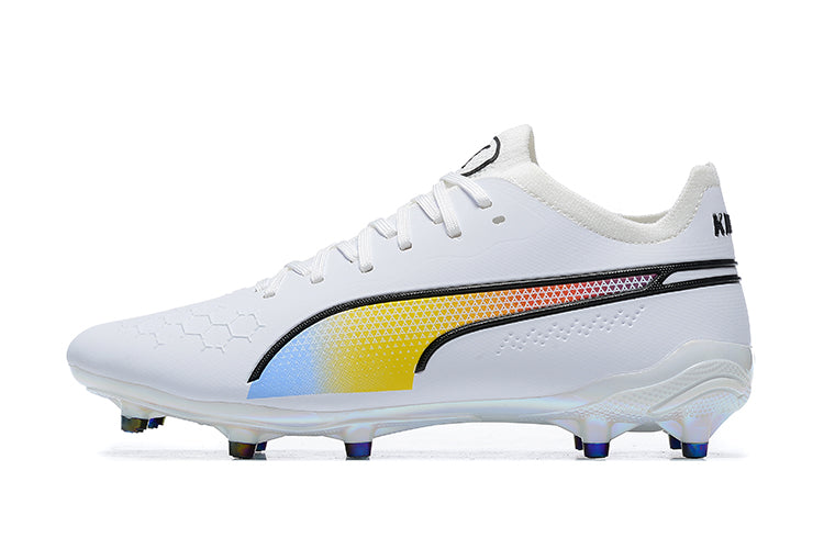 Puma King Ultimate FG White "Icon" Football Boots