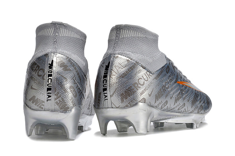 Nike Air Zoom Mercurial Superfly 9 Elite FG Silver "25 Years Nike" Kids' Field Football Boots