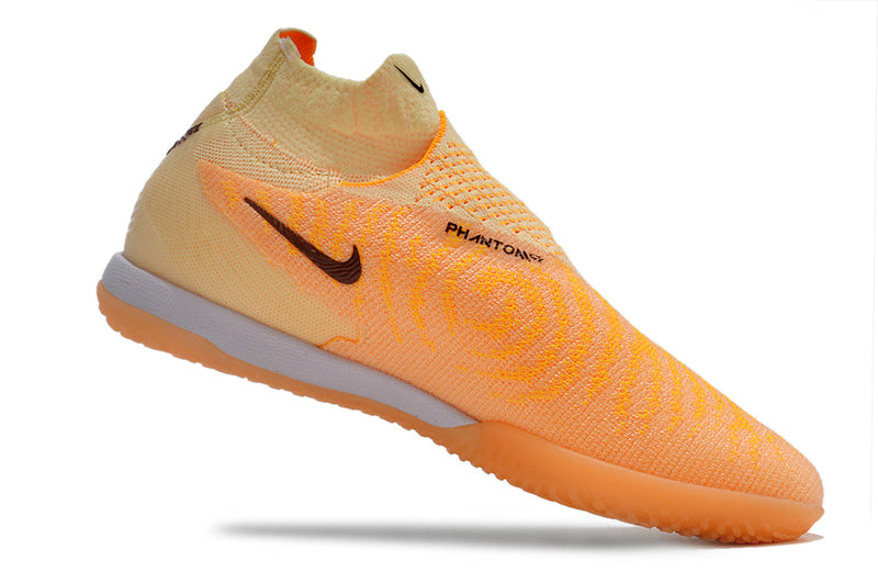 Chuteira Futsal Nike Phantom GX DF Elite IC Laranja "Fusion Pack"