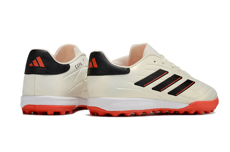 Adidas Copa Pure.1 TF Beige, Orange and Black "Solar Energy" Soccer Shoes