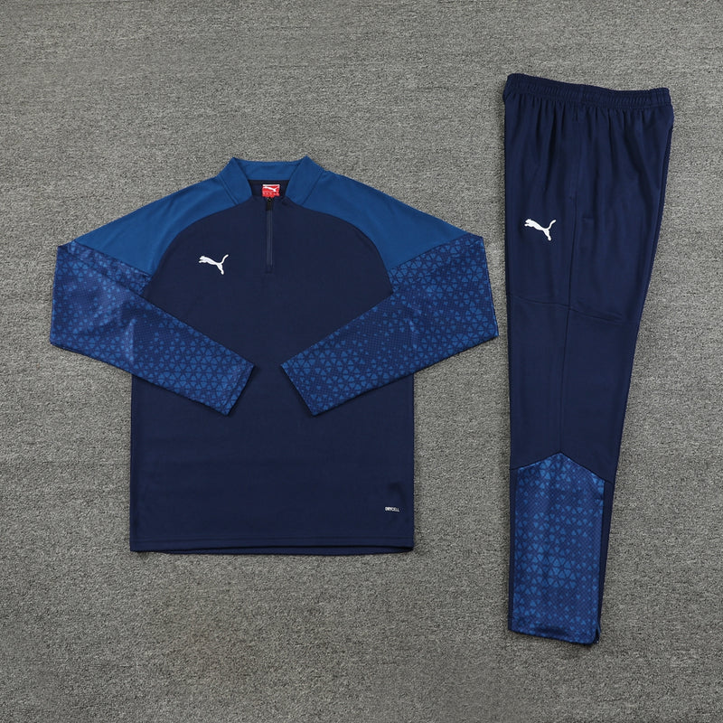 Conjunto de Frio Puma Training Azul Marinho