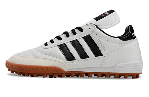 Chuteira Society Adidas Copa Mundial Team TF Branco e Preto