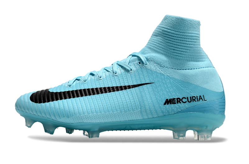 Bota de futbol Nike Retro Mercurial Superfly 5 FG blau 