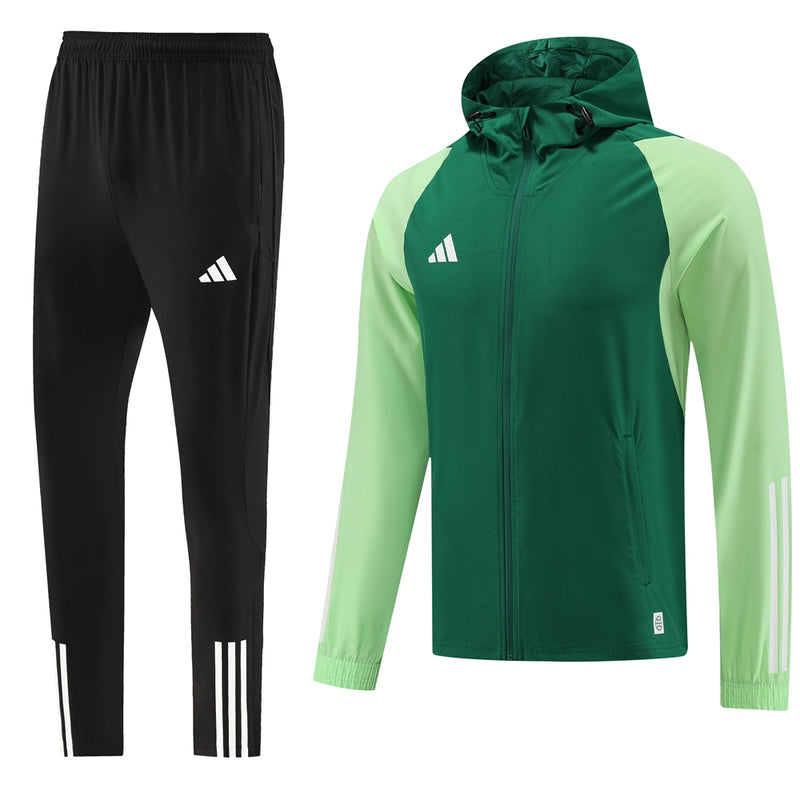 Conjunt de dessuadores Adidas Sportswear amb gorra verda i negra 