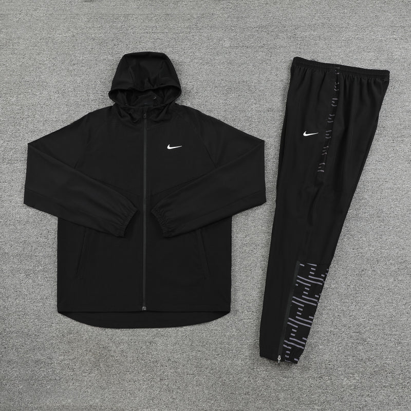 Nike Sportswear Hoodie with Beanie Black