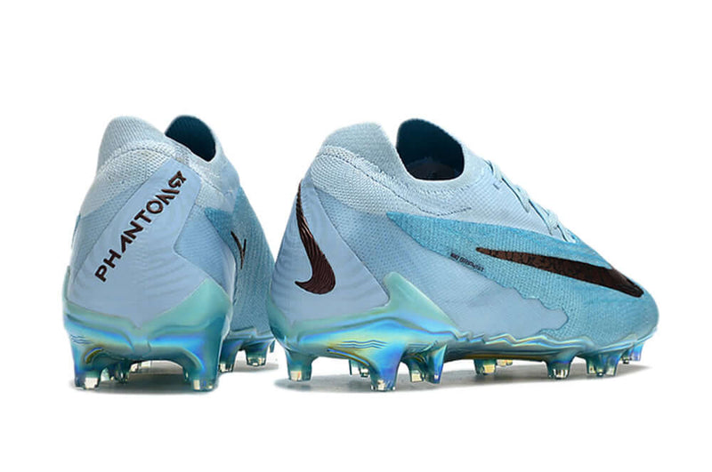 Precisão é com a Chuteira de Campo Nike Phantom GX Elite FG Azul na Farda de Boleiro, Garanta a qualidade de Jogadores Profissionais