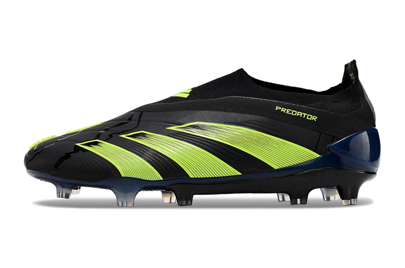 Chuteira Campo Adidas Predator LL Elite FG Preta e Verde "Edition Merky Pack"