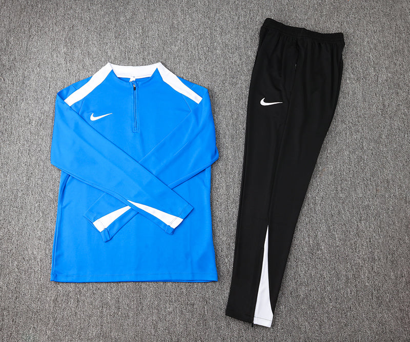 Conjunto de Frio Nike Training Azul, Preto e Branca