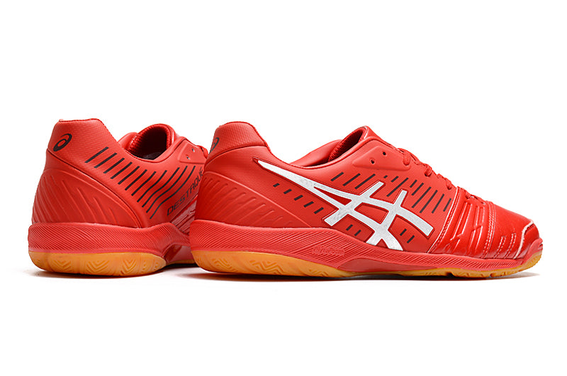 Chuteira Futsal Asics Japan Destaque II IC Vermelha