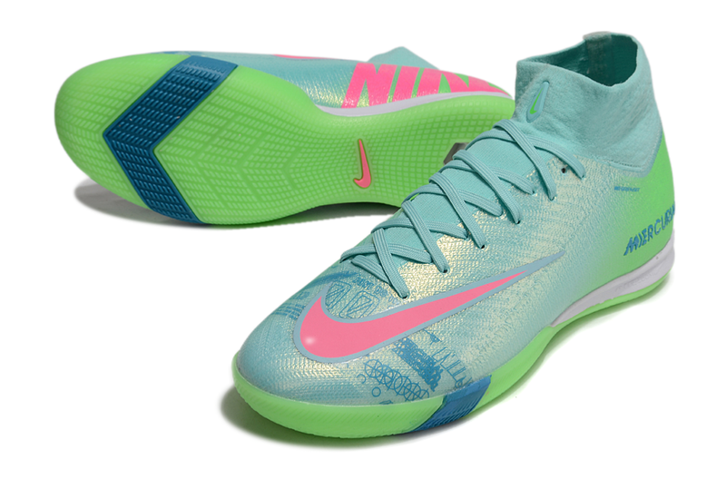 Chuteira Futsal Nike Air Zoom Mercurial Superfly 10 Elite IC Verde "Cosmic Speed"