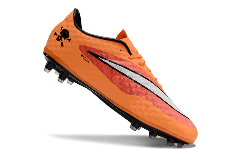 Nike Retro Hypervenom Phantom I FG Orange, Red, White and Black Football Boots 