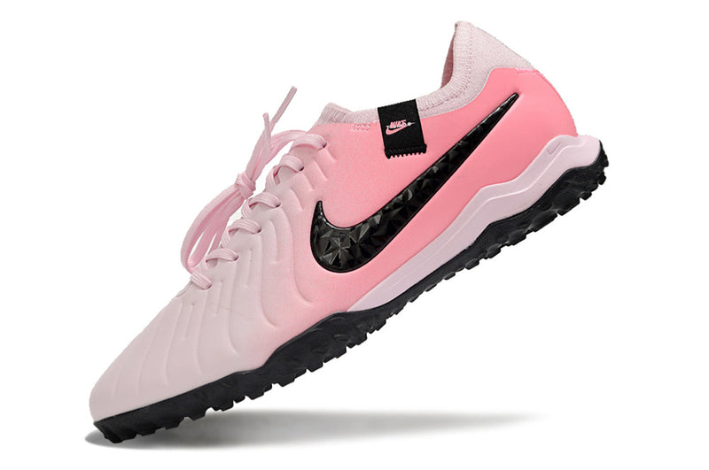 Nike Tiempo Legend 10 Pro TF Pink and Black "Mad Brilliance Pack" Society Football Boots