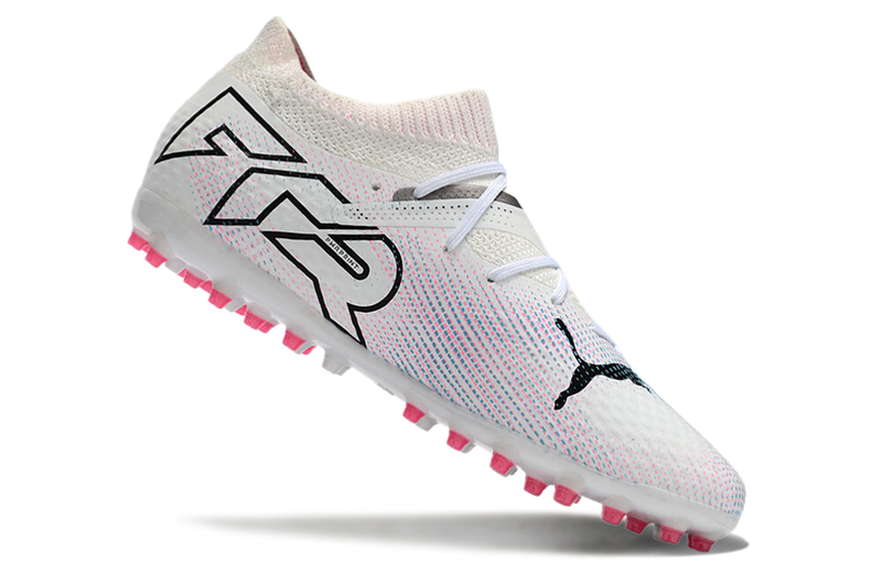 Societat Puma Future 7 MG Bota de futbol "Phenomenal Pack" blanca i rosa