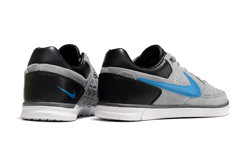 Nike 5 StreetGato IC Futsal Boot Grey, Blue and Black 