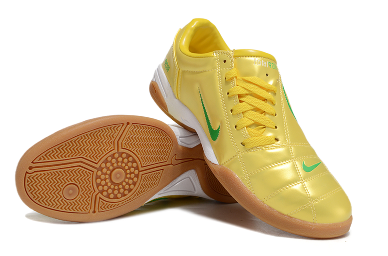 Chuteira Futsal Nike Total 90 IC Dourada