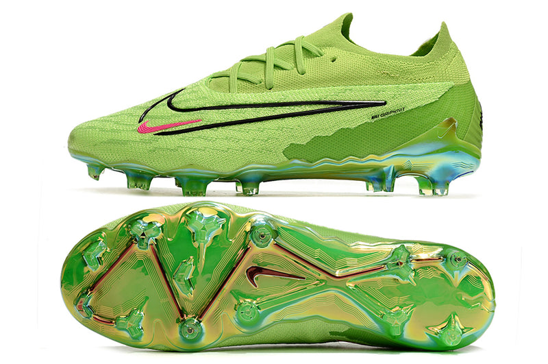 Precisão é com a Chuteira de Campo Nike Phantom GX Elite FG Verde na Farda de Boleiro, Garanta a qualidade de Jogadores Profissionais