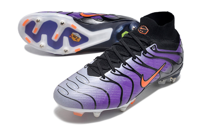 Bota de futbol Nike Air Zoom Mercurial Superfly 9 Elite Purple Aluminium Tip "Air Max TN"