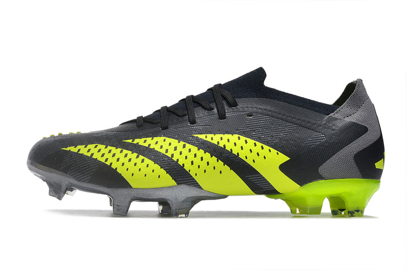 Bota de futbol Adidas Predator Accuracy.1 FG Low negre i verd "Crazycharged Pack".